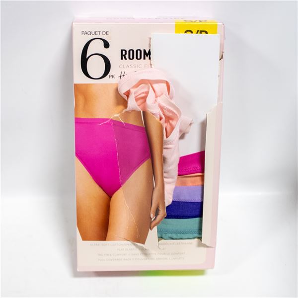 NEW ROOM SERVICE CLASSIC FIT HI CUT COTTON UNDIES