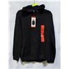 Image 1 : NEW LAZYPANTS V NECK HOODED SWEATSHIRT BLACK SZ