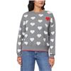 Image 1 : NEW SCOTCH AND SODA AMSTERDAM HEART SWEATER LRG