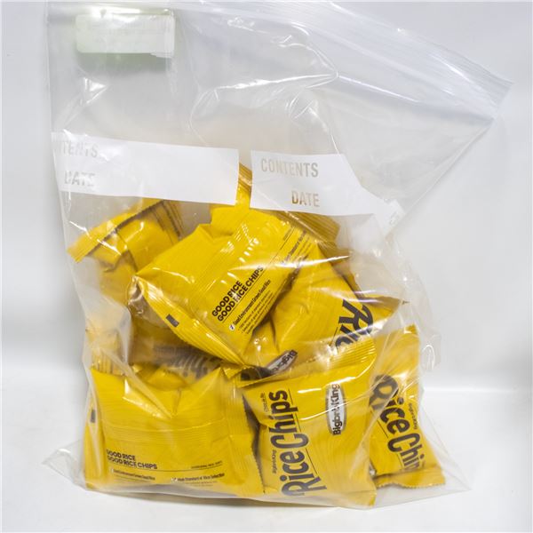 NEW BAG OF BIG BRO RICE CHIPS