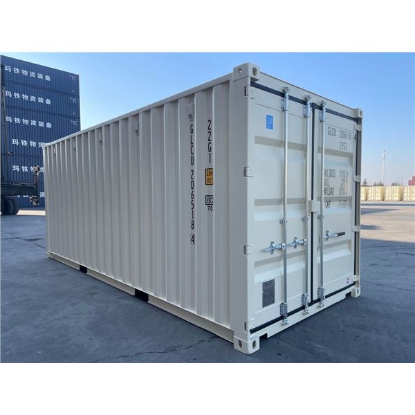 *OFFSITE* ONE TRIP 20FT SEACAN BEIGE