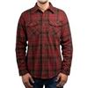 Image 1 : NEW MENS JACHS NEW YORK FLANNEL SHIRT RED MEDIUM