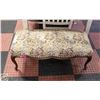 Image 1 : FRENCH PROVINCIAL PETIT POINT OTTOMAN