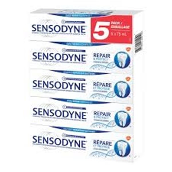 BRAND NEW 5 PK OF SENSODYNE REPAIR & PROTECT TOOTH