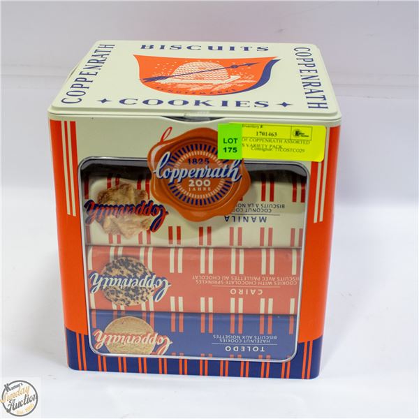 6 PACK OF COPPENRATH ASSORTED COOKIES VARIETY PACK