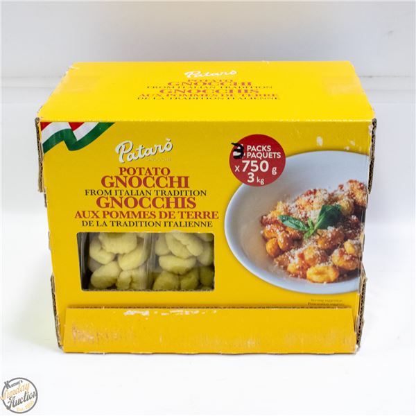 BOX OF 3 PATARO POTATO GNOCCHI 3 X 750G