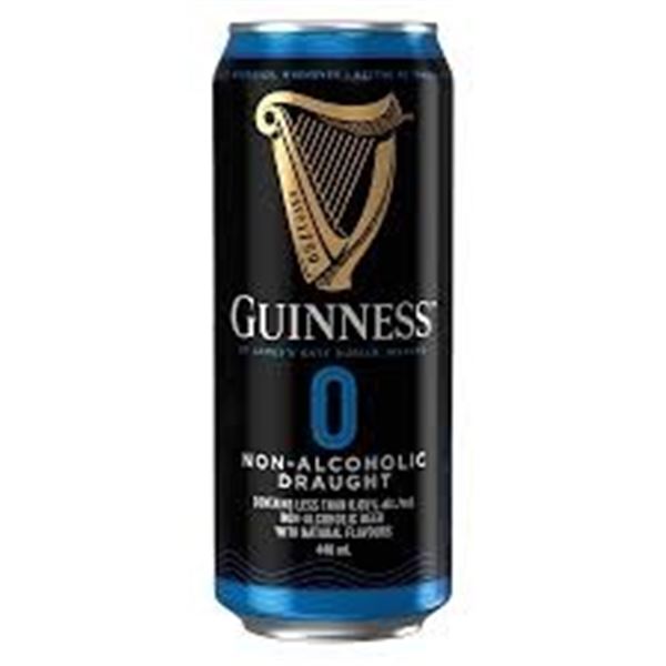 BRAND NEW GUINNESS ZERO ALCOHOL 18 X 440ML