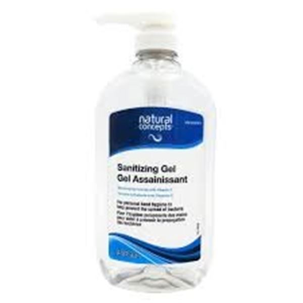 NEW 4 PACK OF NATURAL CONCEPTS SANITIZING GEL