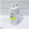 Image 1 : 2 PACK OF DOVE DEEP MOISTURE 24 HOUR LOTION