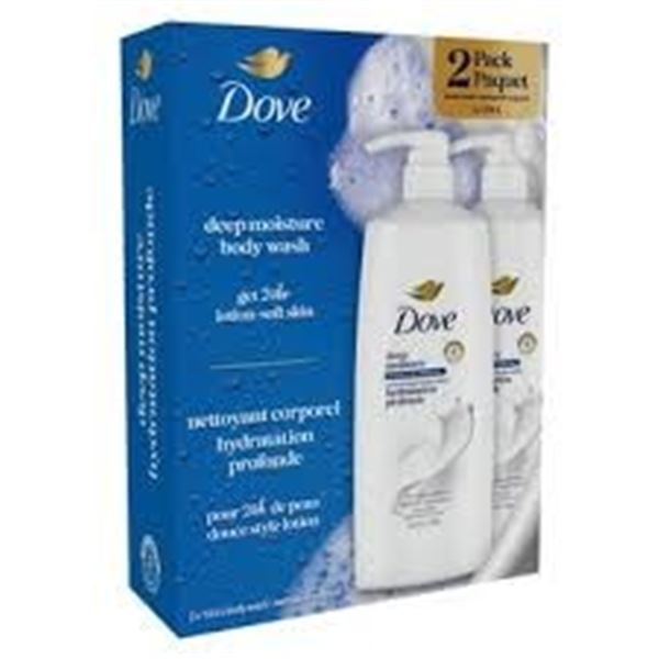 NEW 2 PACK OF DOVE DEEP MOISTURE 24 HOUR LOTION