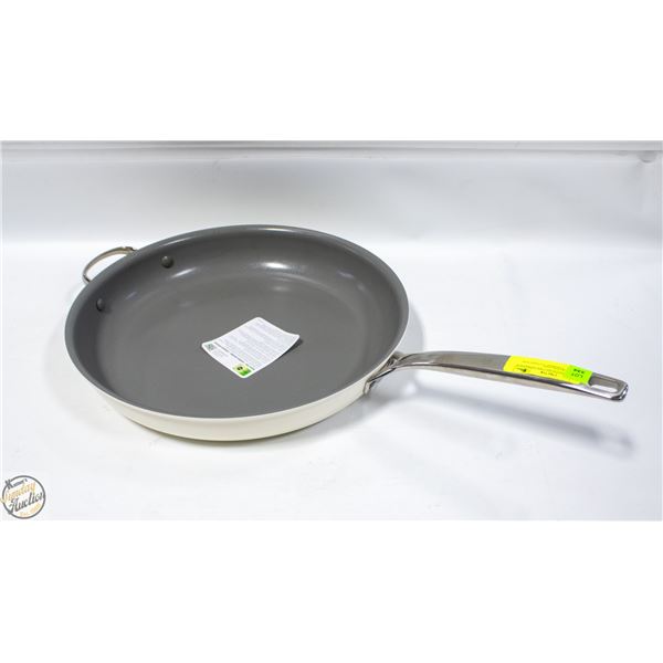 NEW GREENPAN BIG FRY NONSTICK CERAMIC FRYING PAN