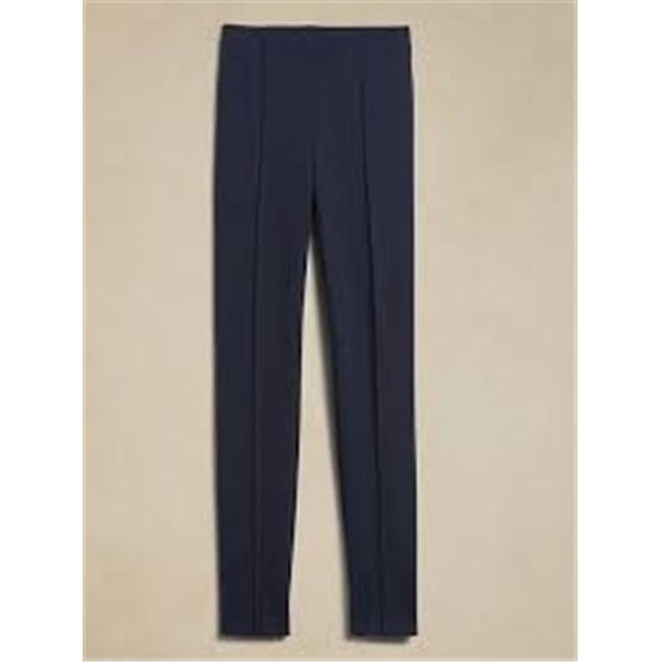 NEW MENS BANANA REPUBLIC PONTE PANTS NAVY MEDIUM