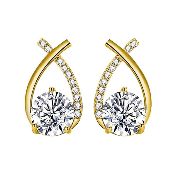 1 CT GRA CERTIFIED FISHTAIL STYLE ROUND BRILLIANT