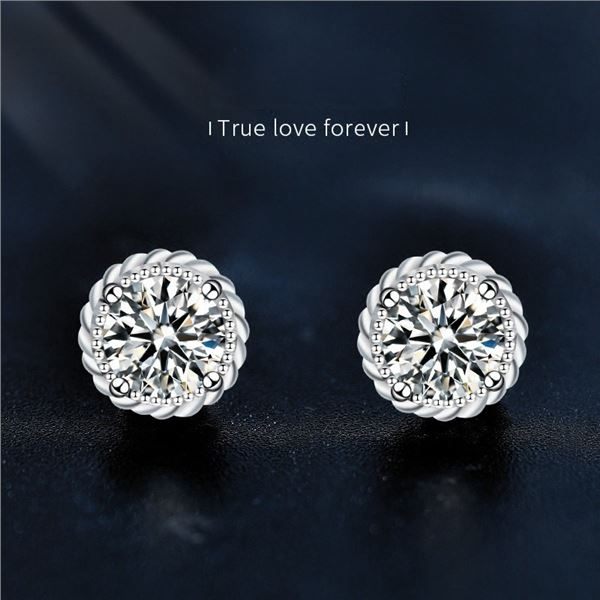 1 CT GRA CERTIFIED CROWN STYLE ROUND BRILLIANT