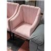 Image 1 : NEW PINK FABRIC ARMCHAIR