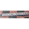 Image 1 : SAFAHIEH COURT YARD PATTERN AREA RUG IN NAVY