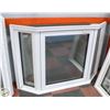 Image 1 : NEW 3-PANE BAY WINDOW WITH OPENER (OVERALL SIZE