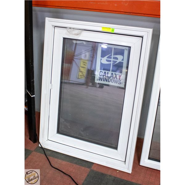NEW GALAXY WINDOW - DOUBLE PANE CRANK OPEN