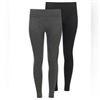 Image 1 : NEW 2PK WOMENS LEMON LEGGINGS XL