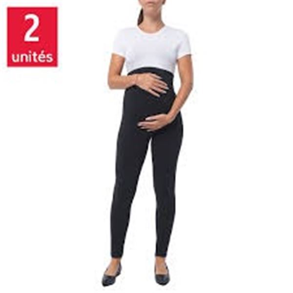 NEW 2PK PARASUCO MATERNITY LEGGINGS XL