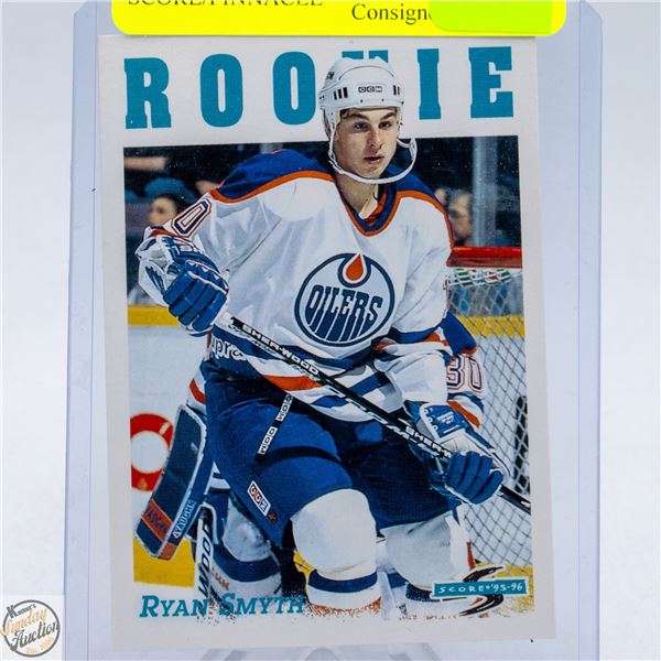 RYAN SMYTH ROOKIE 1995-96 SCORE/PINNACLE