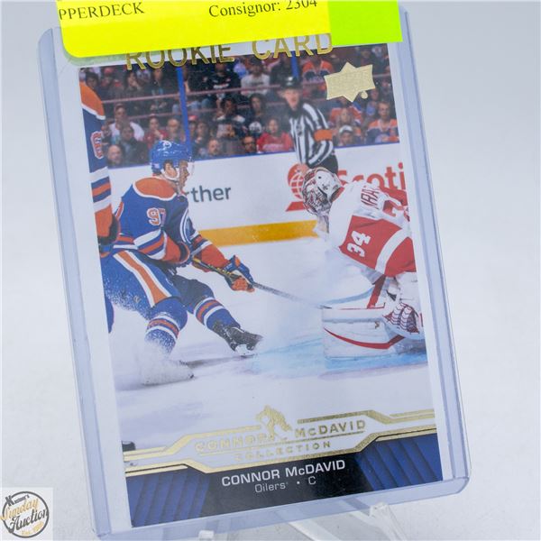 CONNOR MCDAVID ROOKIE 2015-16 UPPERDECK