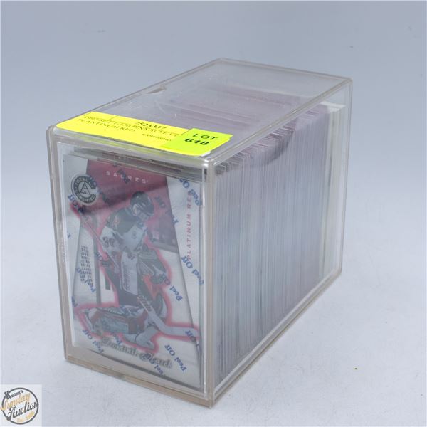 1997 SET 1-130 PINNACLE CERTIFIED PLANTINUM RED