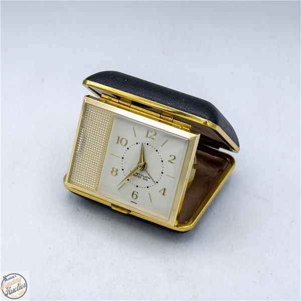 VINTAGE WESTCLOX TRAVELITE LIGHTED DIAL