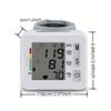 Image 5 : NEW PORTABLE WRIST BLOOD PRESSURE MONITOR W/VOICE