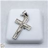 Image 1 : NEW SILVER PLATED CROSS PENDANT