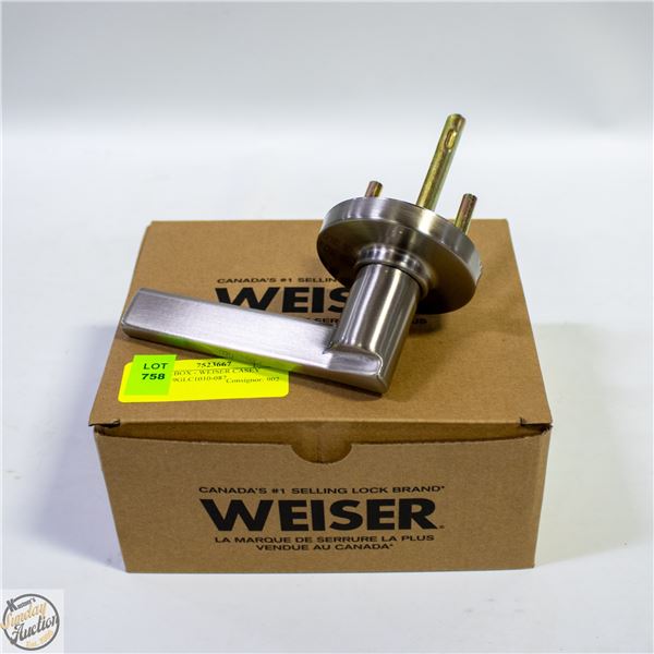 NEW IN BOX - WEISER CASEY MODEL 9GLC1010-087