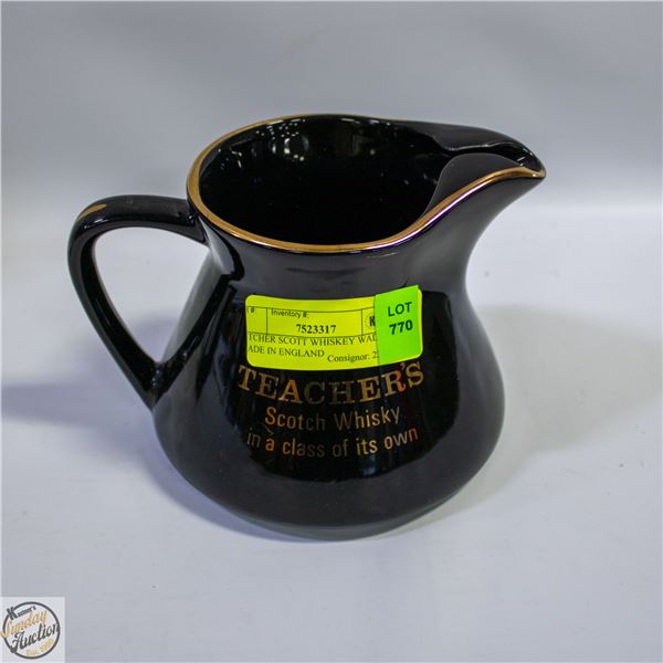 PITCHER SCOTT WHISKEY WADE PM MADE IN ENGLAND