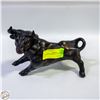 Image 1 : POTTERY BULL DECOR PC WITH RED EYES 7" X 6"