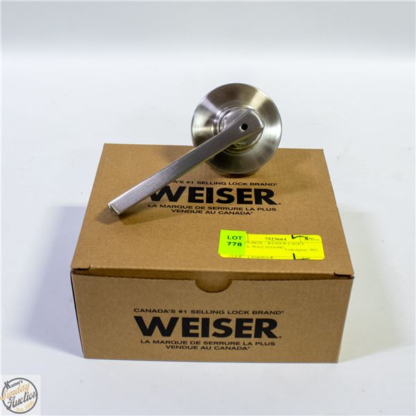 NEW IN BOX - WEISER CASEY MODEL 9GLC1010-087