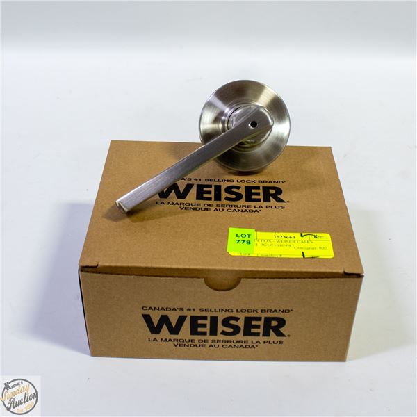 NEW IN BOX - WEISER CASEY MODEL 9GLC1010-087