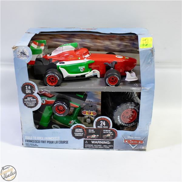 NEW DAMAGED BOX - DISNEY "CARS" 2.4 GHZ REMOTE