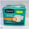 Image 1 : UNISEX "DEPEND" FRESH PROTECTION INCONTENENCE