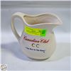 Image 1 : PITCHER CANADIAN CLUB CC THE BEST IN THE HOUSE 7"H