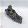 Image 1 : 1980'S INUIT CARVED SOAPSTONE, EDMOND WOLF