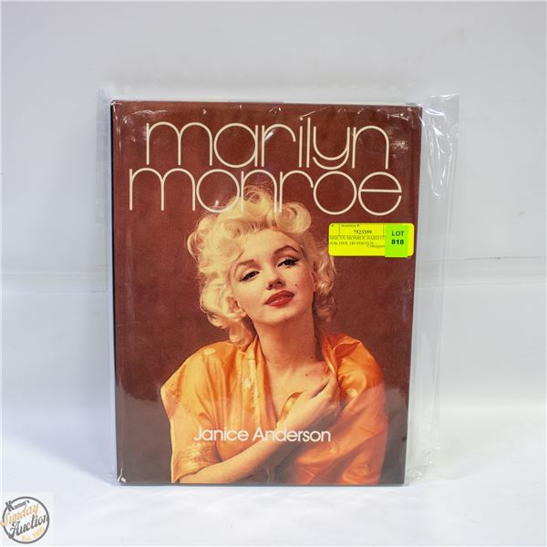 MARILYN MONROE HARD COVER BOOK OVR 180 PHOTOS