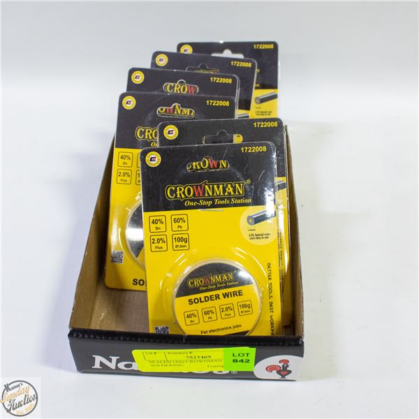 SEALED (X6) CROWNMAN SOLDERING