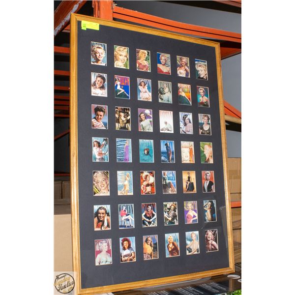 MARILYN MONROE 42 PHOTOS ALL W/AUTO SIGNATURES