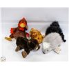 Image 1 : 5 NEW OLD STOCK WEBKINS STUFFIES WITH ONLINE CODES