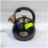 Image 1 : NEW PREMIUM BLACK TEA KETTLE WHISTLING