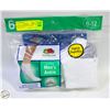 Image 1 : ANKLE SOCKS WHITE 6-12 SIZE 6-PACK FRUIT OF