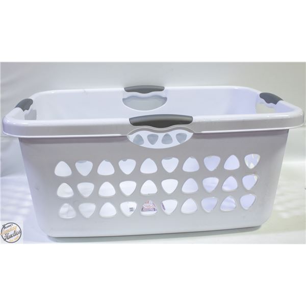 NEW STERILITE 71 LITRE ULTRA LAUNDRY BASKET WHITE
