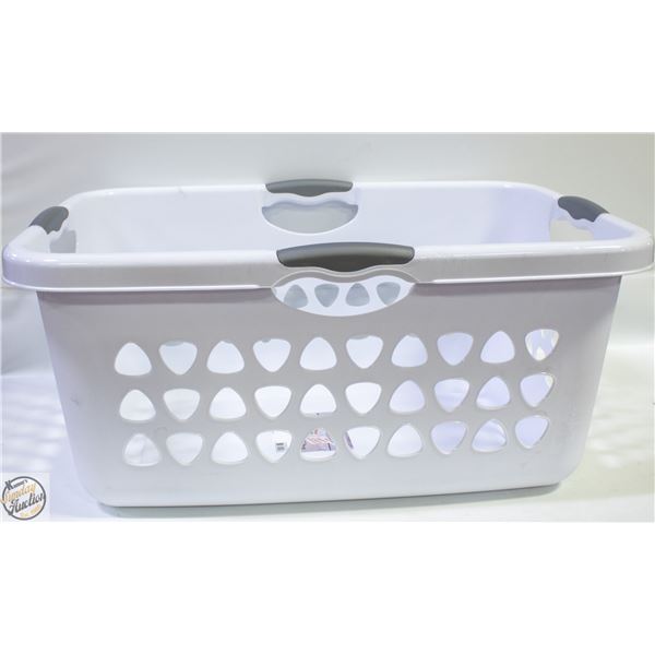 NEW STERILITE 71 LITRE ULTRA LAUNDRY BASKET WHITE