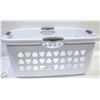 Image 1 : NEW STERILITE 71 LITRE ULTRA LAUNDRY BASKET WHITE