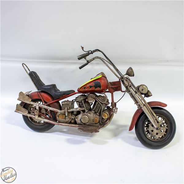 ART DECO MOTORCYCLE H-10"