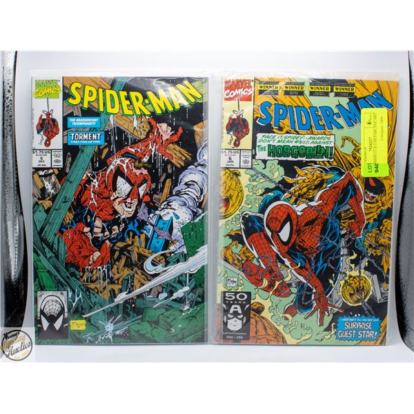 SPIDERMAN #5 & 6 MCFARLANE ART